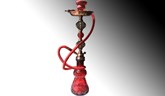 Ruby Elegant Water Pipe